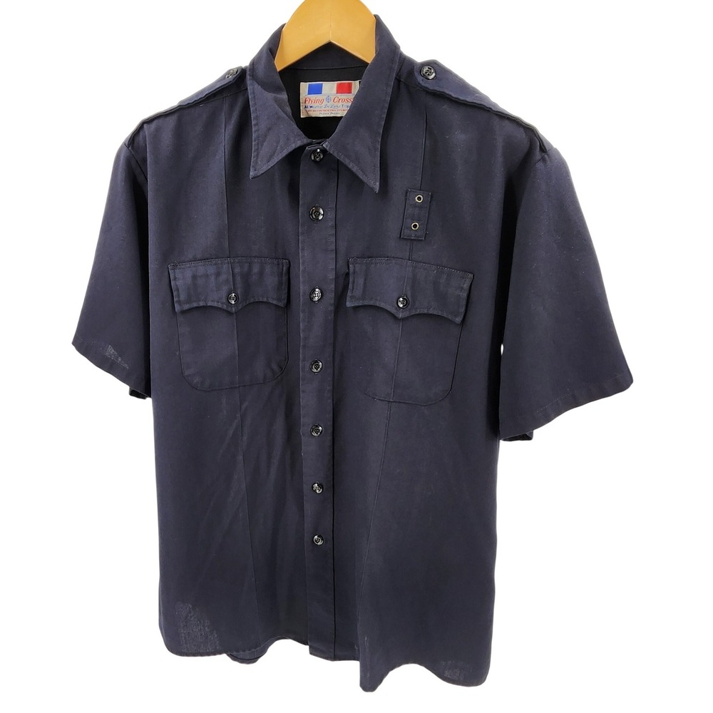 VTG‎ Flying Cross Men's Short Sleeve All Weather Tropical Uniform Shirt